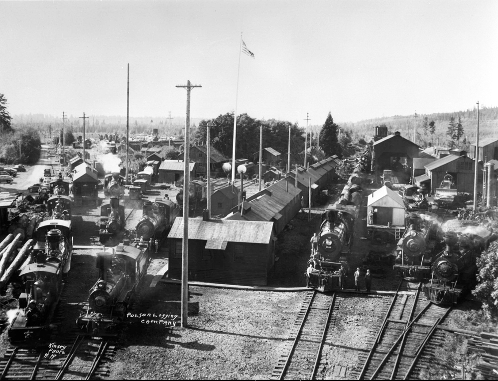 New England Forestry Railroad Camp Polson
