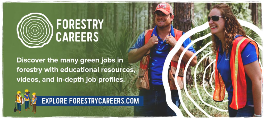 Learn more about careers in forestry.